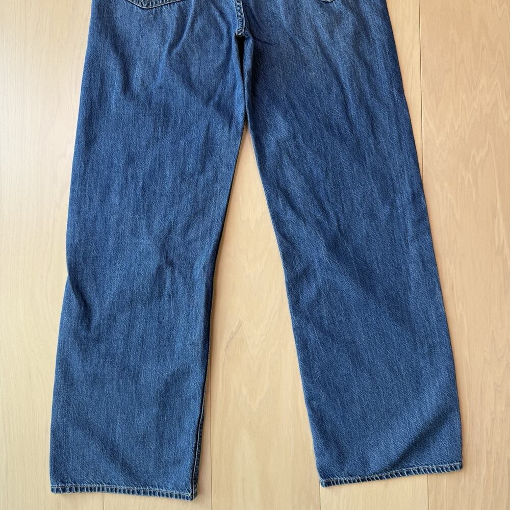 Rag & Bone Lori Mid Rise Wide Leg Jeans Women's 27 Blue Minimalist New York - Picture 9 of 9